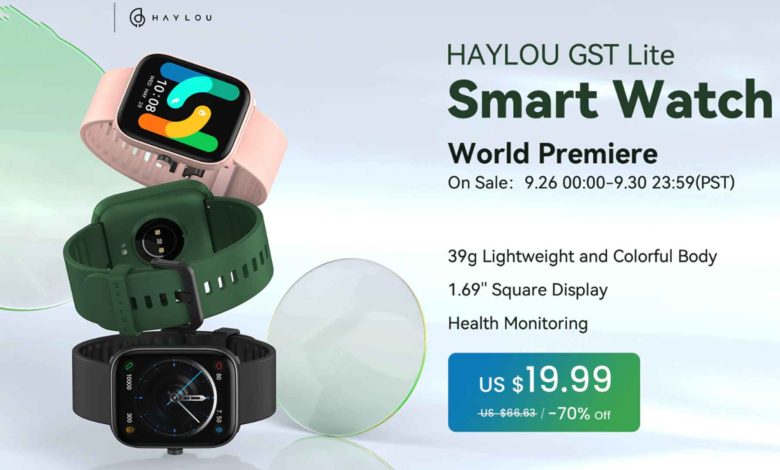 HAYLOU GST Lite HAYLOU GST HAYLOU watch smart watch