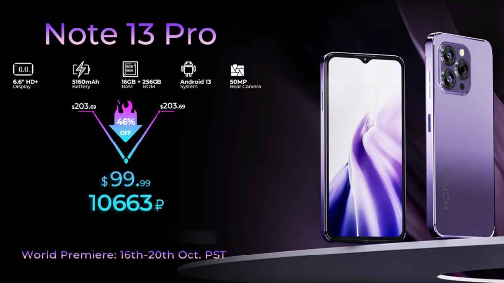 HOTWAV Note 13 Pro review price features specs