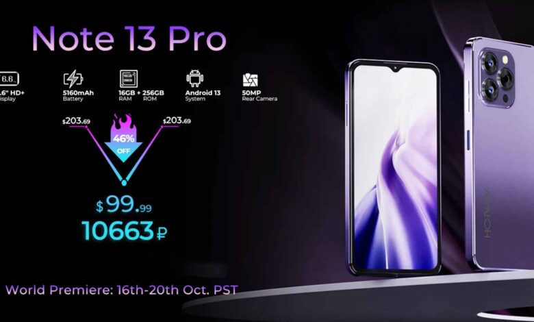 HOTWAV Note 13 Pro review price features specs