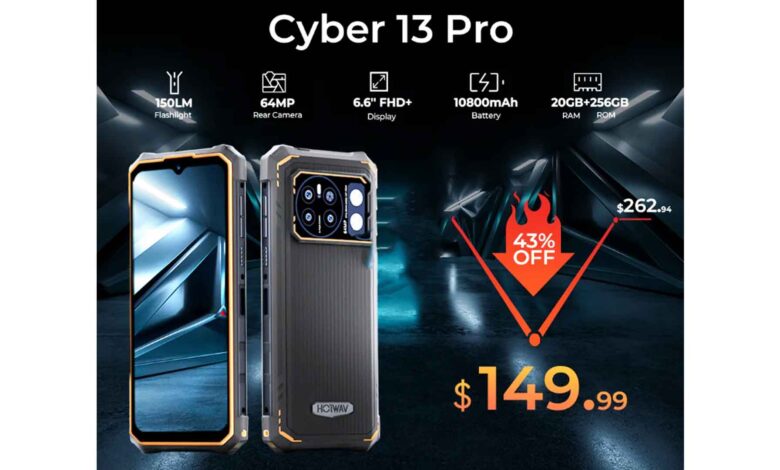 Hotwav Cyber 13 Pro review, features, price, specs, rugged phone