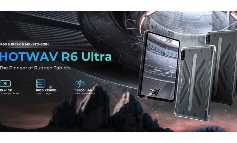 HOTWAV R6 Ultra rugged tablet