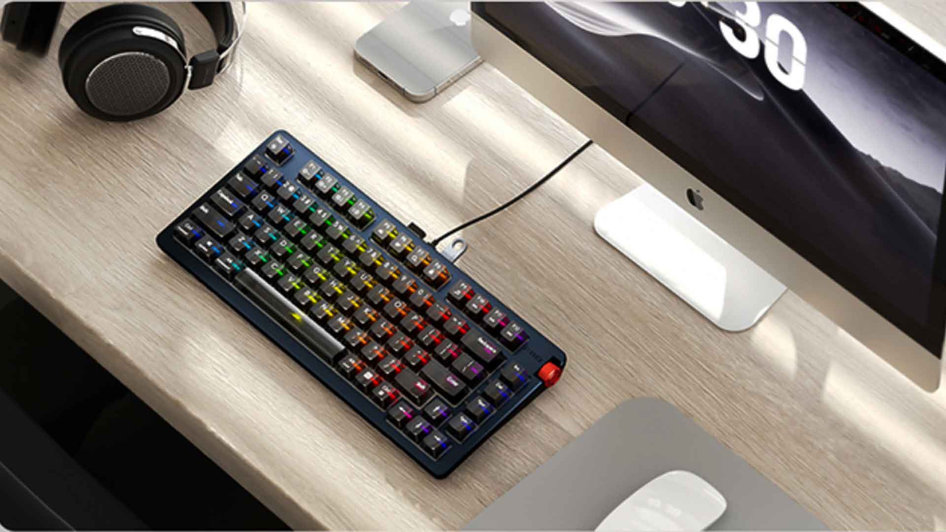 RGB mechanical keyboard, gaming keyboard, best gaming keyboard, mechanical gaming keyboard, audio jack keyboard, USB-C mechanical keyboard