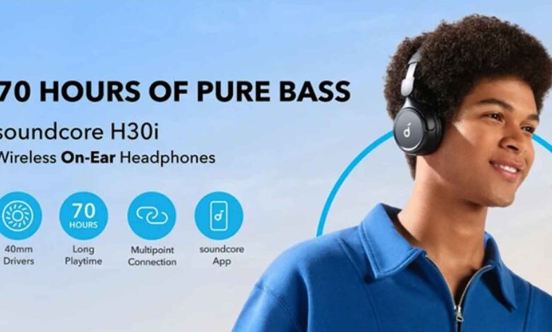 Anker Soundcore H30i Bluetooth wireless heaphones